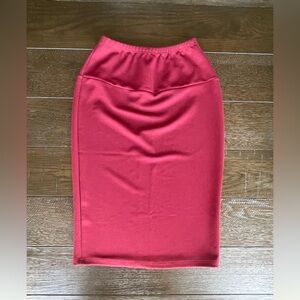 Plum Colored Women's Skirt